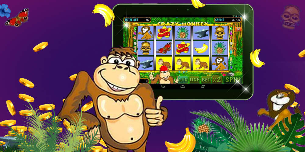 Бонусна гра слоту Crazy Monkey